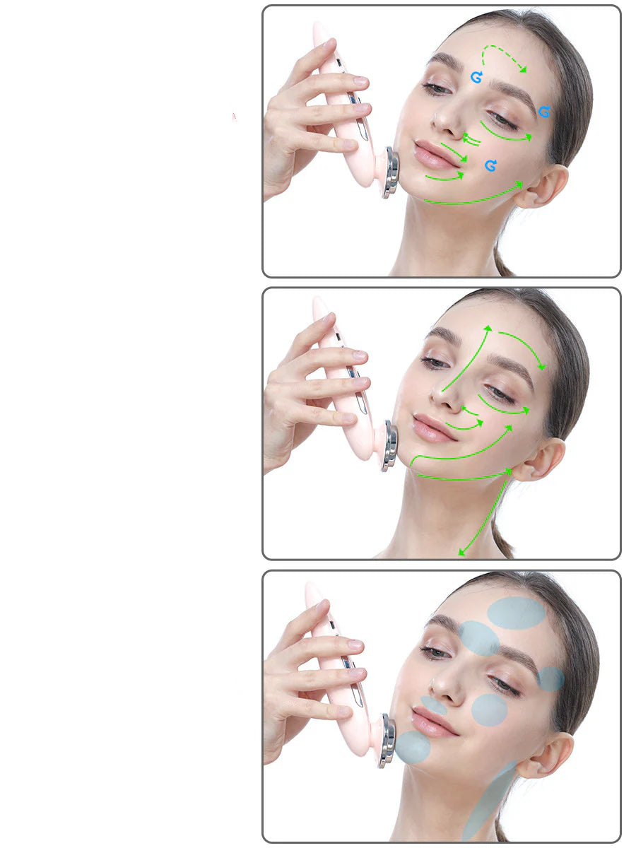 Beauty Device Home Facial Import Export Skin Cleaning Massager Beauty Tool