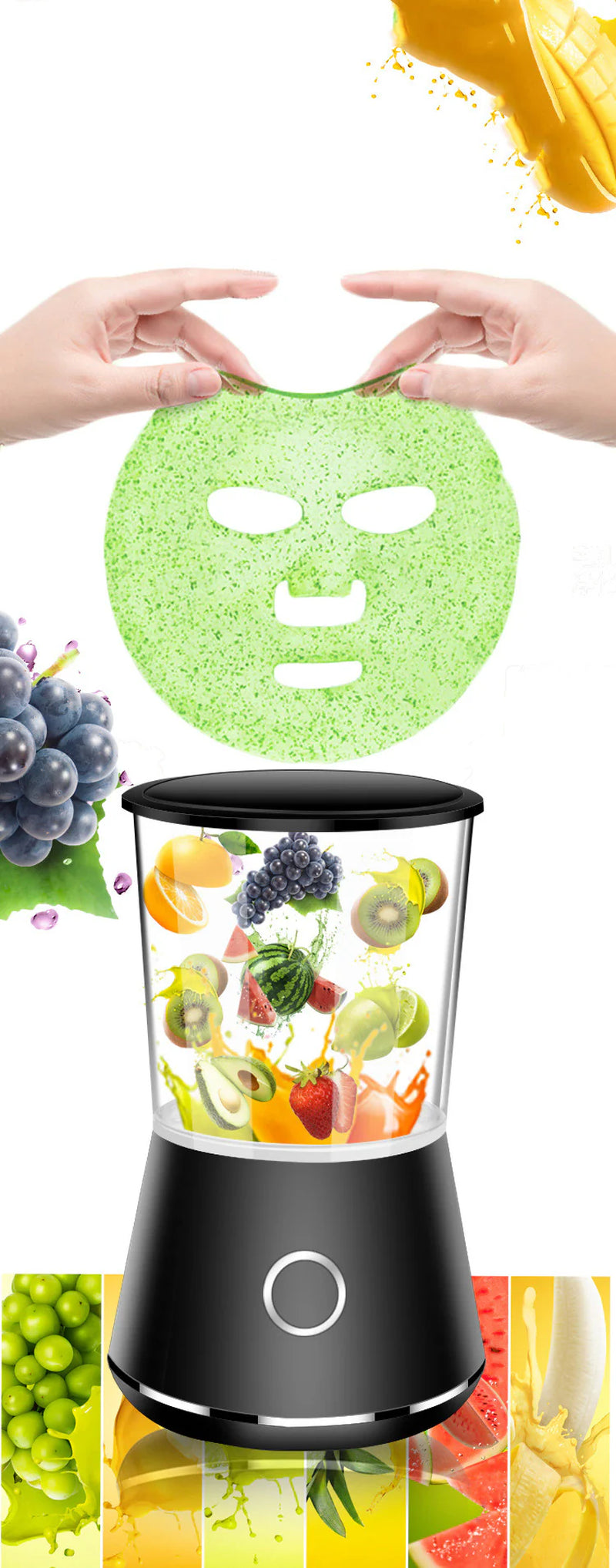 Homemade Fresh Produce Skin Care Device Beauty Tool