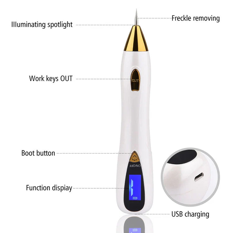 Compact Mole Eraser Beauty Device