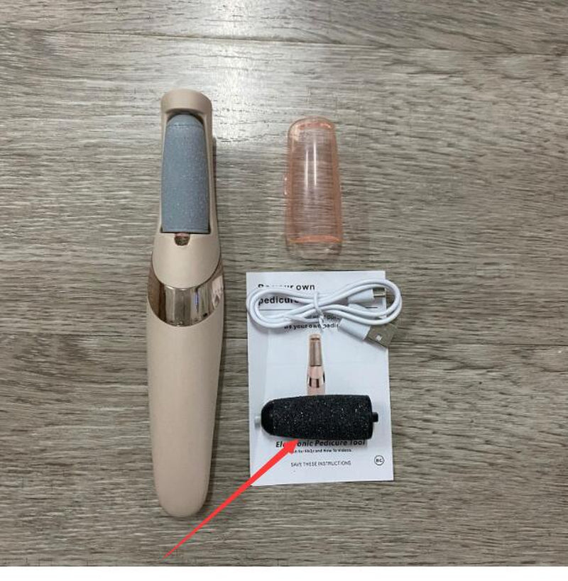 Portable Foot Exfoliator Foot Care Device Pedicure Equipment
